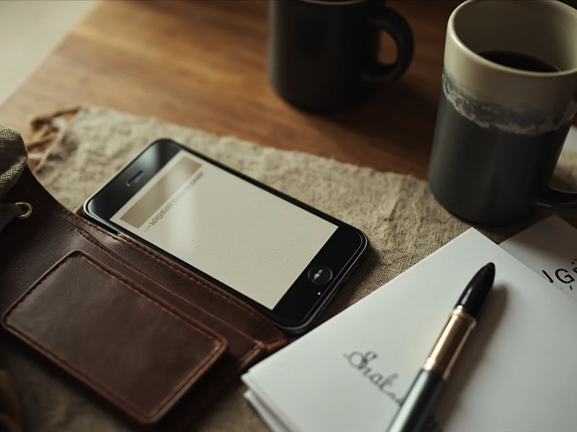 Payment documents and a phone showing a UPI confirmation screen